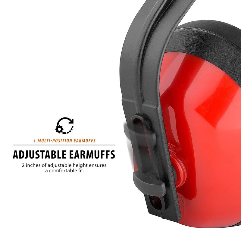 TR Industrial Safety Ear Muff, ANSI S3.19 Approved (1-Pack) - Image 2